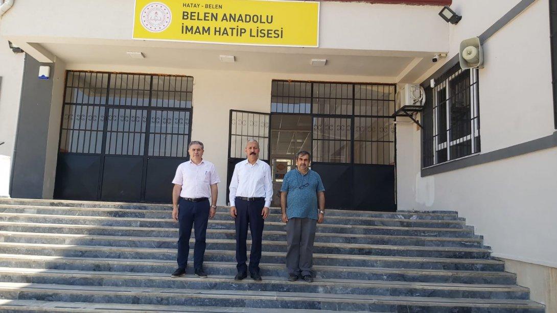 İl Milli Eğitim Müdürü Sayın Kemal KARAHAN, İlçemiz Belen Anadolu İmam Hatip Lisesi'ni ziyarette bulundu.