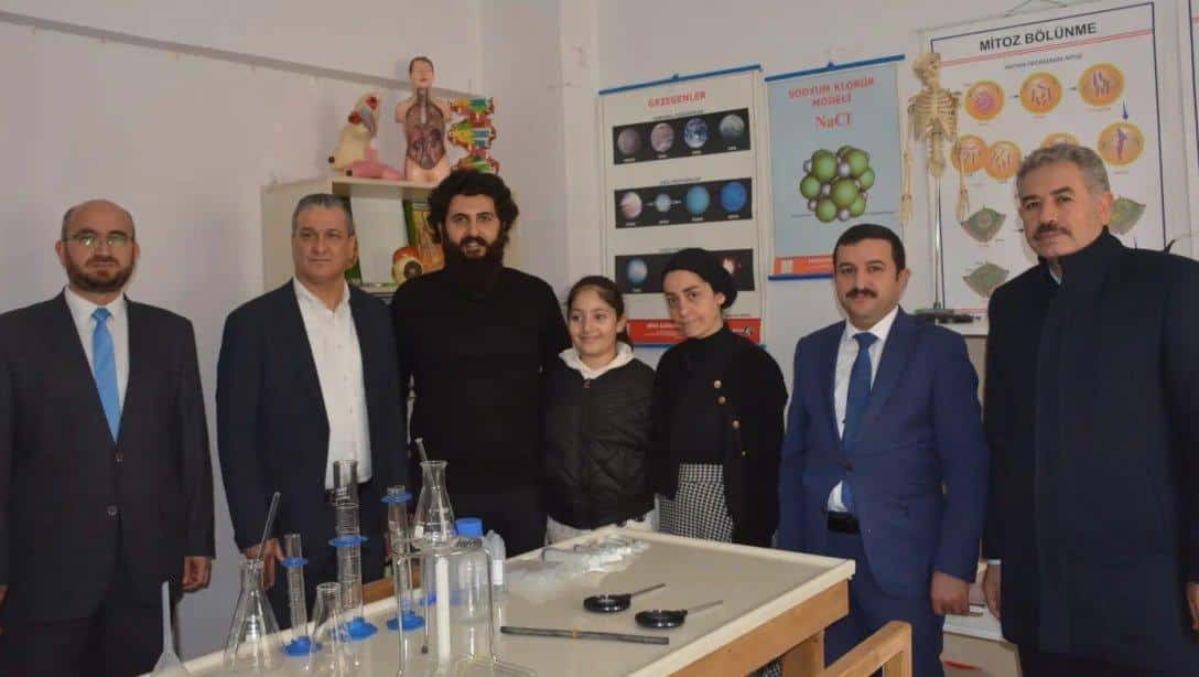 Ötençay Halil İbrahim Cebişçi Ortaokulu ' Fatih- Rimes Uçman Fen Laboratuvarı ' Açılışı 