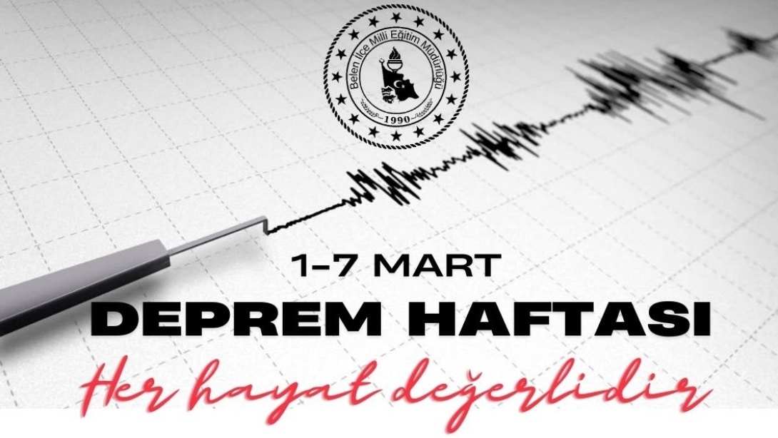 1-7 Mart Deprem ve Tatbikat Haftası Kapsamında İlçemizde Gerçekleştirilen Tatbikatlar